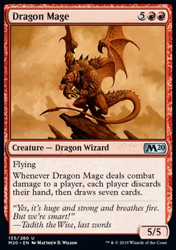 Drachenmagier M20-135 Uncommon Excellent Englisch