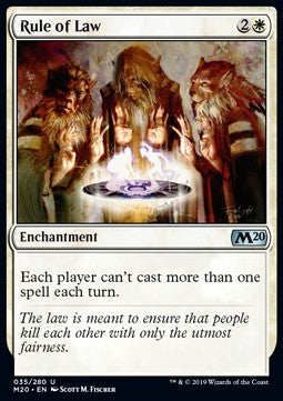 Rule of Law M20-35 Uncommon Near Mint Englisch