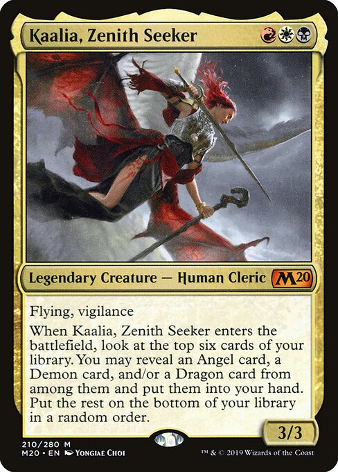 Kaalia, Zenith Seeker M20-210 Mythic Excellent Englisch