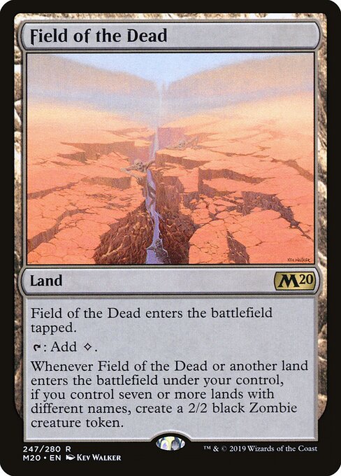 Field of the Dead M20-247 Rare Excellent Englisch Foil