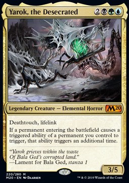 Yarok, the Desecrated M20-220 Mythic Excellent Englisch