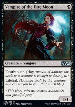 Düstermond-Vampirin M20-120 Uncommon Light Played Deutsch