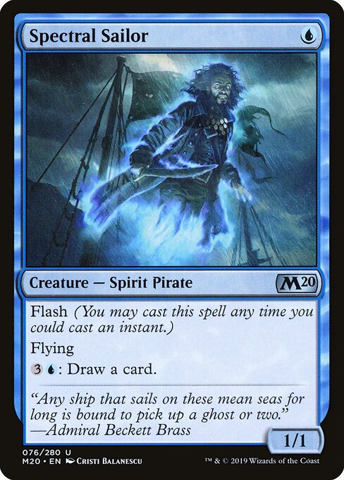 Spectral Sailor M20-76 Uncommon Excellent Englisch Foil