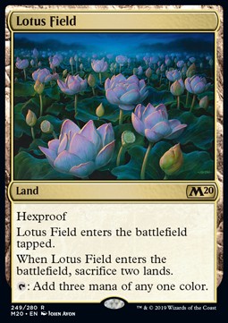 Lotus Field M20-249 Rare Excellent Englisch