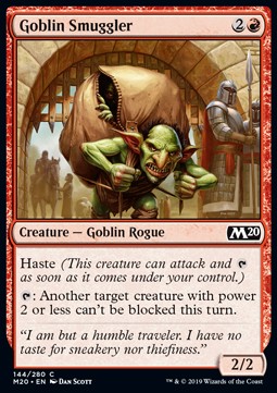 Goblin-Schmuggler M20-144 Common Excellent Deutsch Foil