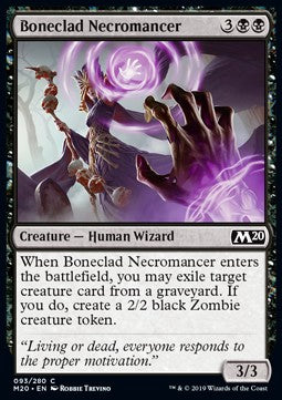 Knochenumhüllte Nekromagierin M20-93 Common Excellent Englisch Foil