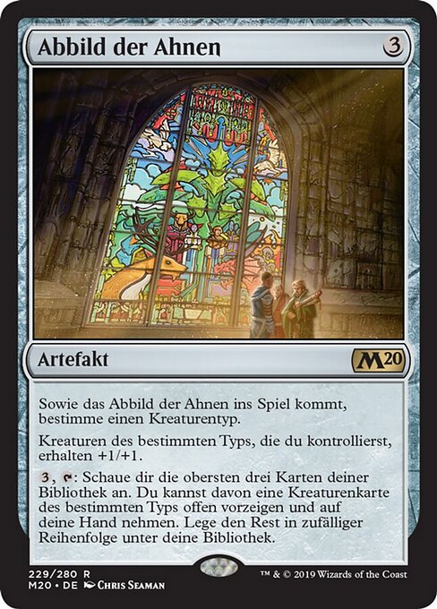 Abbild der Ahnen M20-229 Rare Light Played Deutsch