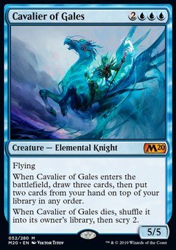 Cavalier of Gales M20-52 Mythic Excellent Englisch