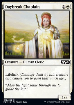 Kaplanin der Morgendämmerung M20-12 Common Near Mint Englisch Foil