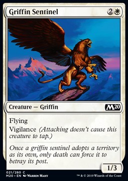 Greifen-Wachposten M20-21 Common Near Mint Deutsch Foil