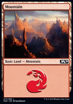 Gebirge (V.1) M20-273 Land Excellent Englisch Foil