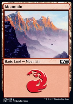 Gebirge (V.2) M20-274 Land Excellent Englisch Foil
