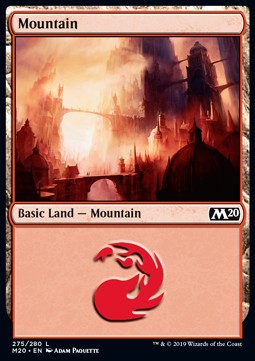 Gebirge (V.3) M20-275 Land Excellent Englisch Foil