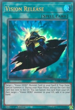 Visionsfreisetzung BLHR-011 Ultra Rare Light Played Deutsch 1. Auflage