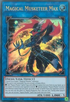 Magical Musketeer Max BLHR-052 Ultra Rare Excellent Englisch 1. Auflage