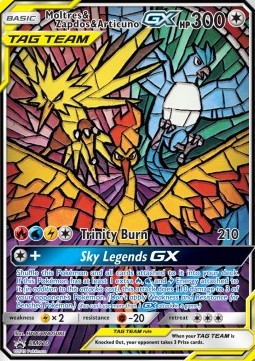 Moltres & Zapdos & Articuno GX SM-210 Promo Excellent Englisch