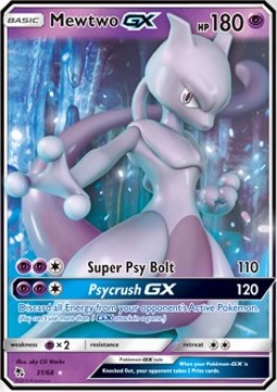 Mewtwo GX HIF-31 Ultra Rare Excellent Englisch