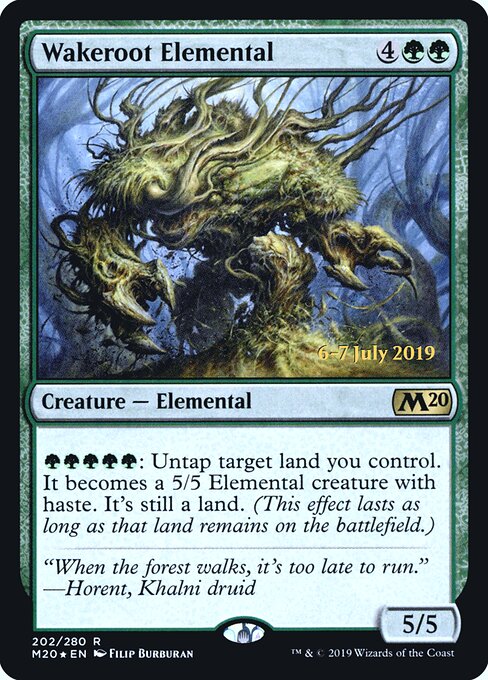 Wachwurzel-Elementar (V.2) XM20-202 Rare Excellent Deutsch Foil