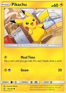 Pikachu UNM-55 Common Good Französisch