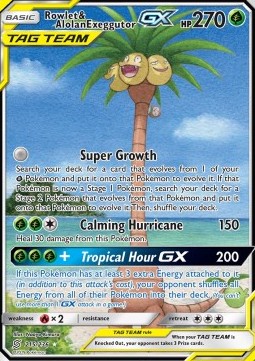 Bauz & Alolan Kokowei GX UNM-215 Ultra Rare Played Deutsch