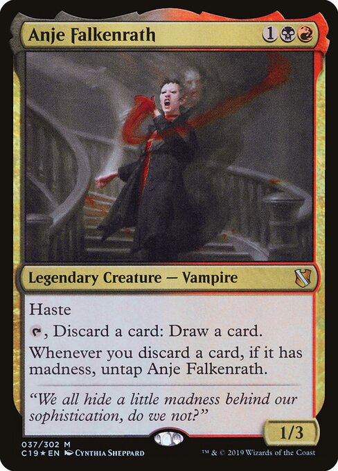 Anje Falkenrath C19-37 Mythic Excellent Englisch Foil