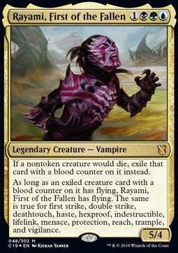 Rayami, First of the Fallen C19-48 Mythic Excellent Englisch Foil