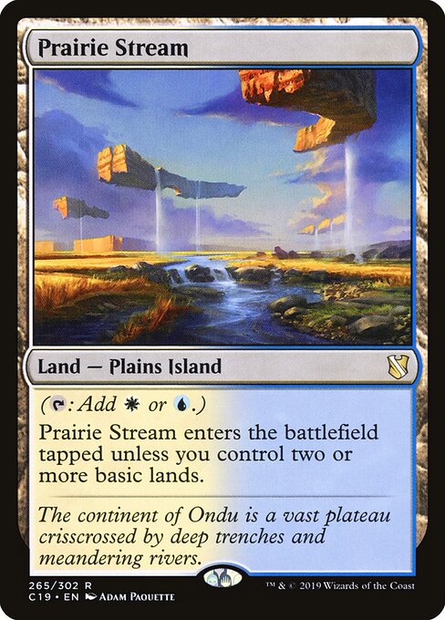 Prairie Stream C19-265 Rare Excellent Englisch