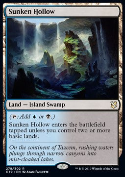 Sunken Hollow C19-278 Rare Excellent Englisch
