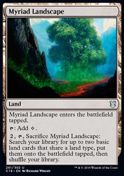 Myriad Landscape C19-261 Uncommon Excellent Englisch