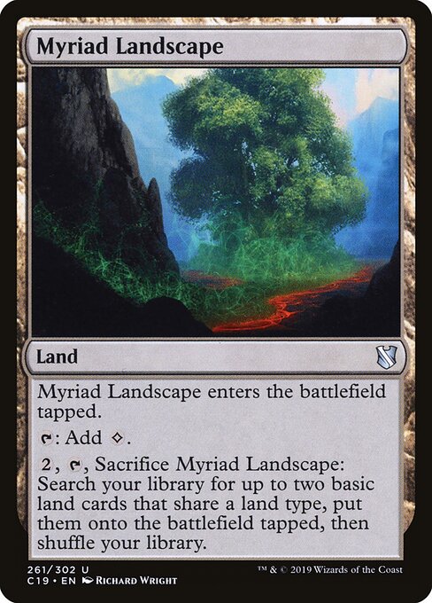 Myriad Landscape C19-261 Uncommon Excellent Englisch