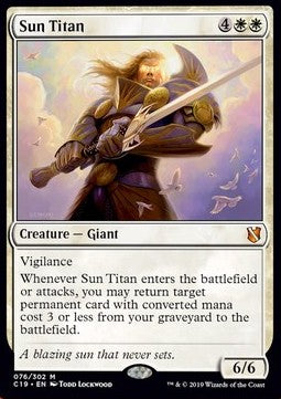 Sonnen-Titan C19-76 Mythic Played Deutsch