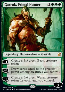 Garruk der Urjäger C19-167 Mythic Near Mint Deutsch
