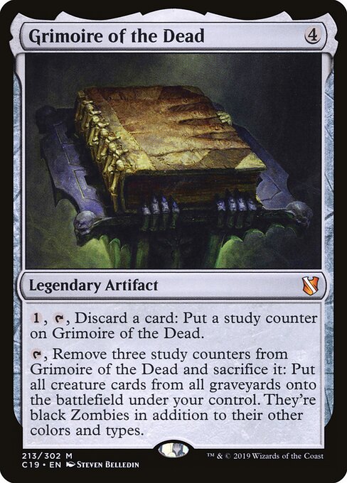 Grimoire of the Dead C19-213 Mythic Excellent Englisch