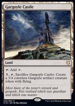 Gargoyle Castle C19-245 Rare Excellent Englisch
