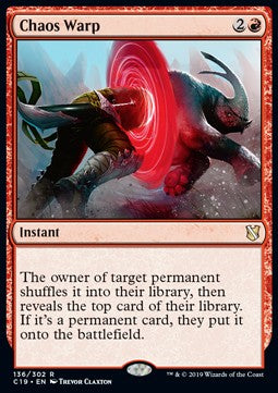 Chaos Warp C19-136 Rare Near Mint Englisch