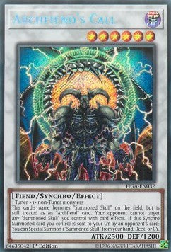 Archfiend's Call FIGA-032 Secret Rare Excellent Englisch 1. Auflage