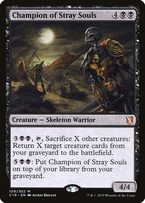 Champion of Stray Souls C19-109 Mythic Near Mint Englisch