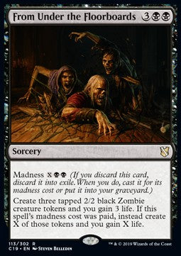 From Under the Floorboards C19-113 Rare Near Mint Englisch