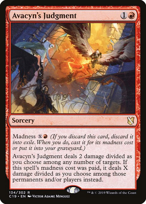 Avacyn's Judgment C19-134 Rare Near Mint Englisch