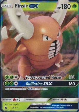 Pinsir GX HIF-6 Ultra Rare Excellent Deutsch