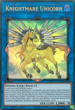 Knightmare Unicorn MP19-028 Ultra Rare Excellent Englisch 1. Auflage
