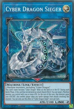 Cyber Drache Sieger MP19-108 Secret Rare Light Played Deutsch 1. Auflage