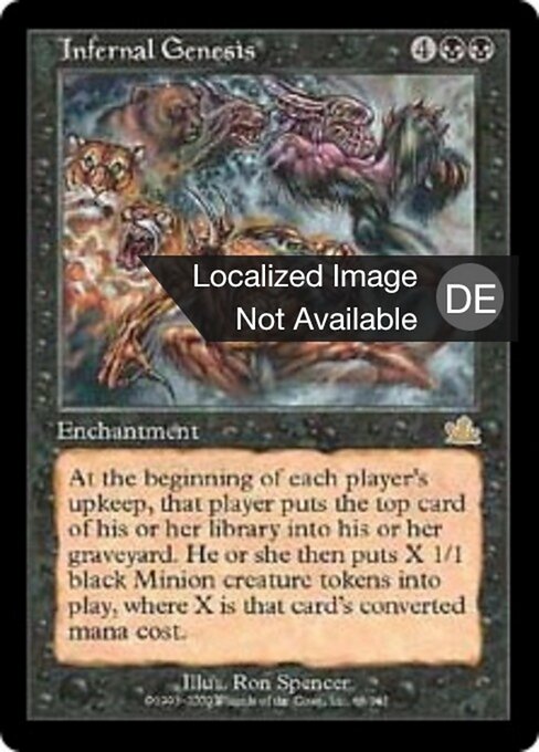 Höllische Schöpfung PCY-68 Rare Played Deutsch