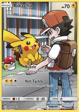 Pikachu CEC-241 Secret Rare Light Played Deutsch