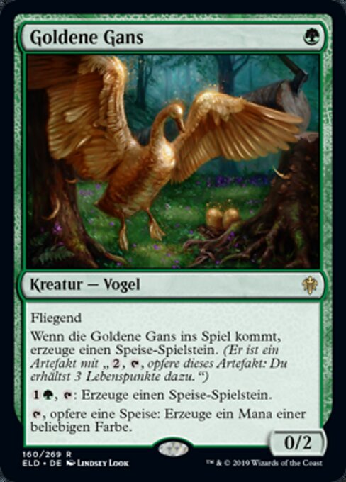 Goldene Gans ELD-160 Rare Near Mint Deutsch