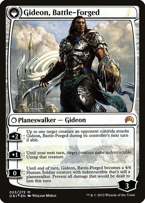 Kytheon, Hero of Akros // Gideon, Battle-Forged - Back Face