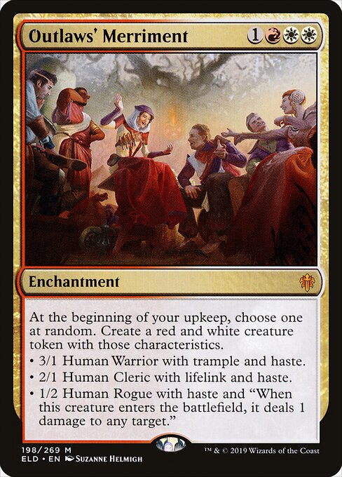 Outlaws' Merriment ELD-198 Mythic Near Mint Englisch