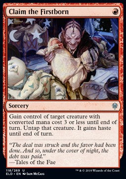 Raub des Erstgeborenen ELD-118 Uncommon Excellent Deutsch Foil