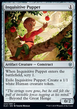 Wissbegierige Holzpuppe ELD-223 Uncommon Excellent Englisch Foil