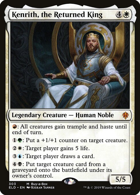 Kenrith, the Returned King XELD-303 Mythic Near Mint Englisch